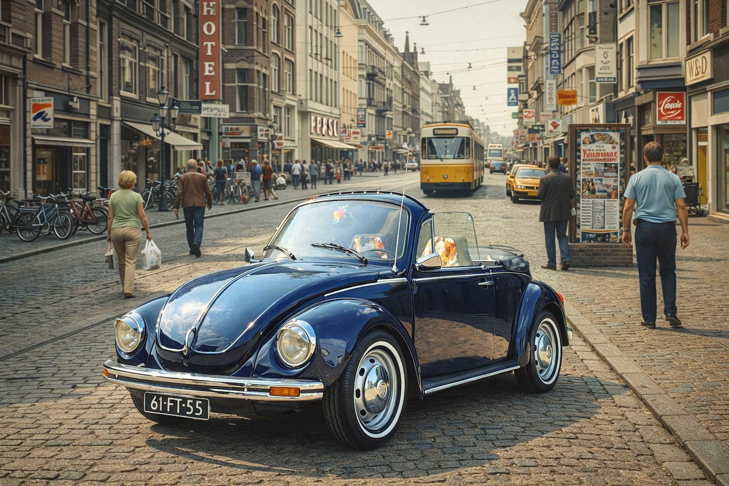 Volkswagen Kever Cabriolet - 1303 LS BELASTINGVRIJ EN APK VRIJ!! ORIGINEEL NL! LEES TEKST! - AutoWereld.nl