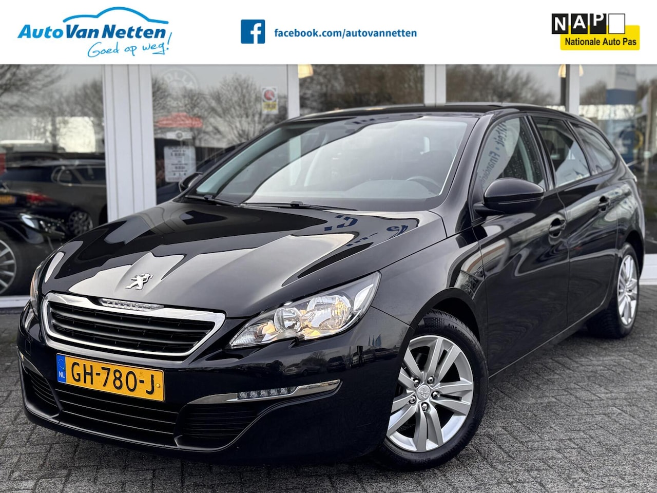 Peugeot 308 SW - 1.2 PureTech 110pk, Blue Lease,Airco,Navi,Lmv,Pdc,Afn.trekhaak! - AutoWereld.nl
