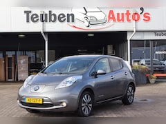 Nissan LEAF - Tekna 30 kWh BTW Auto, Lederen interieur, Stoelverwarming, Navigatie, Camera, Bose Soundsy