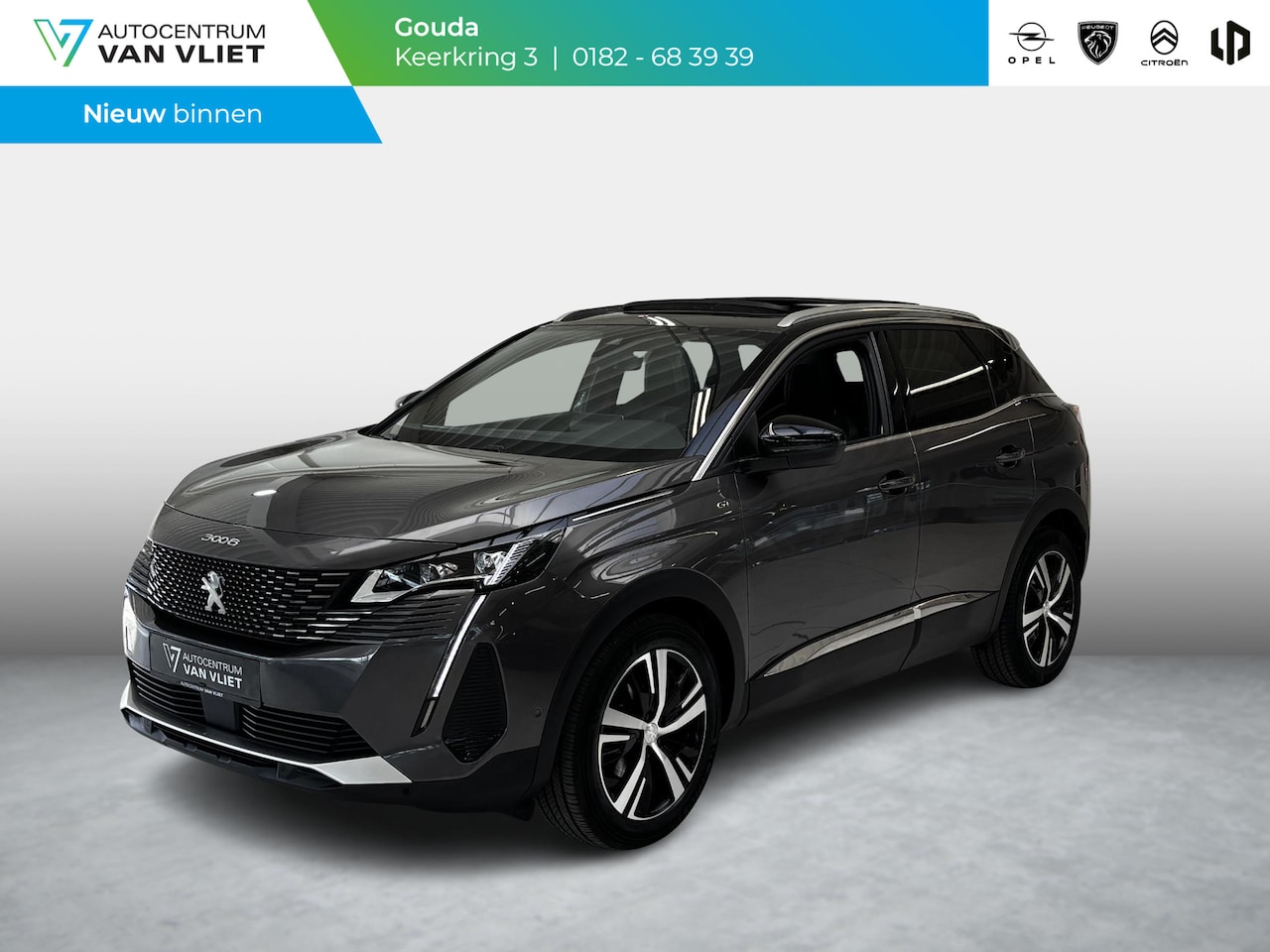 Peugeot 3008 - 1.2 PureTech GT Panoramadak | Navigatie | Draadloos opladen | Achteruitrijcamera - AutoWereld.nl