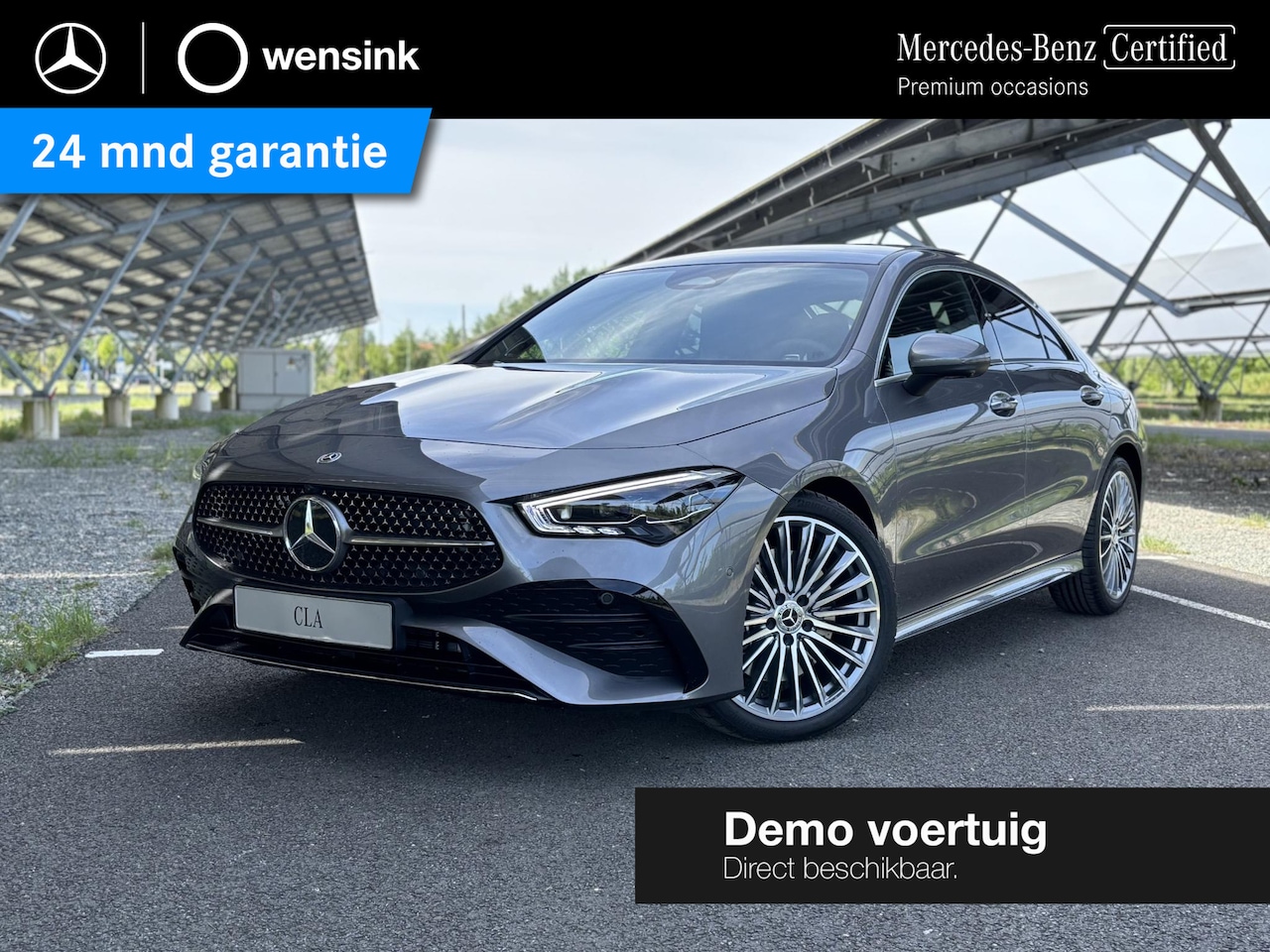 Mercedes-Benz CLA-Klasse - 180 Business Solution AMG | Panoramadak | Burmester | Trekhaak | Rijassistentiepakket | Wi - AutoWereld.nl