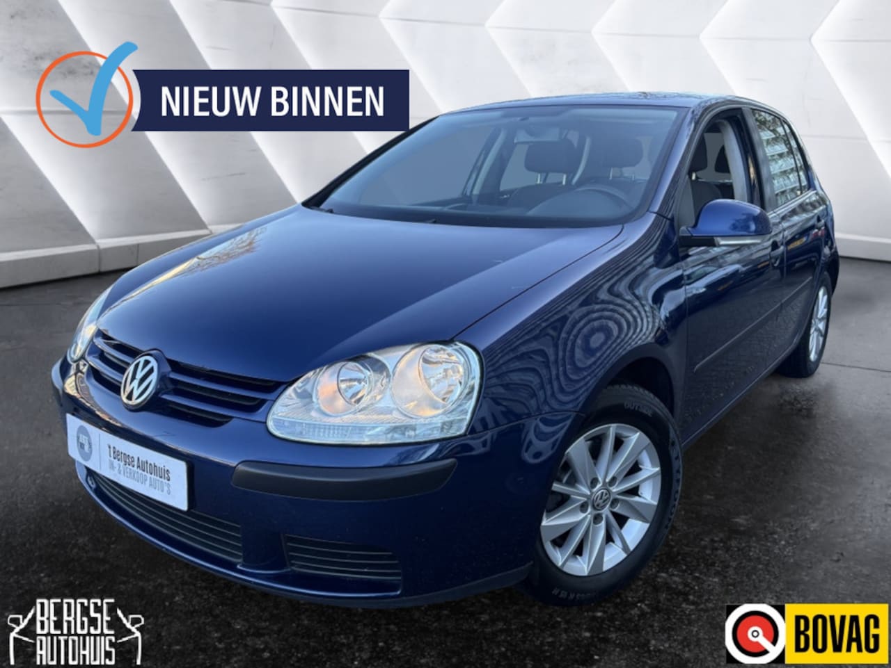 Volkswagen Golf - 1.6 FSI Trendline Aut Cruise Airco Carplay - AutoWereld.nl