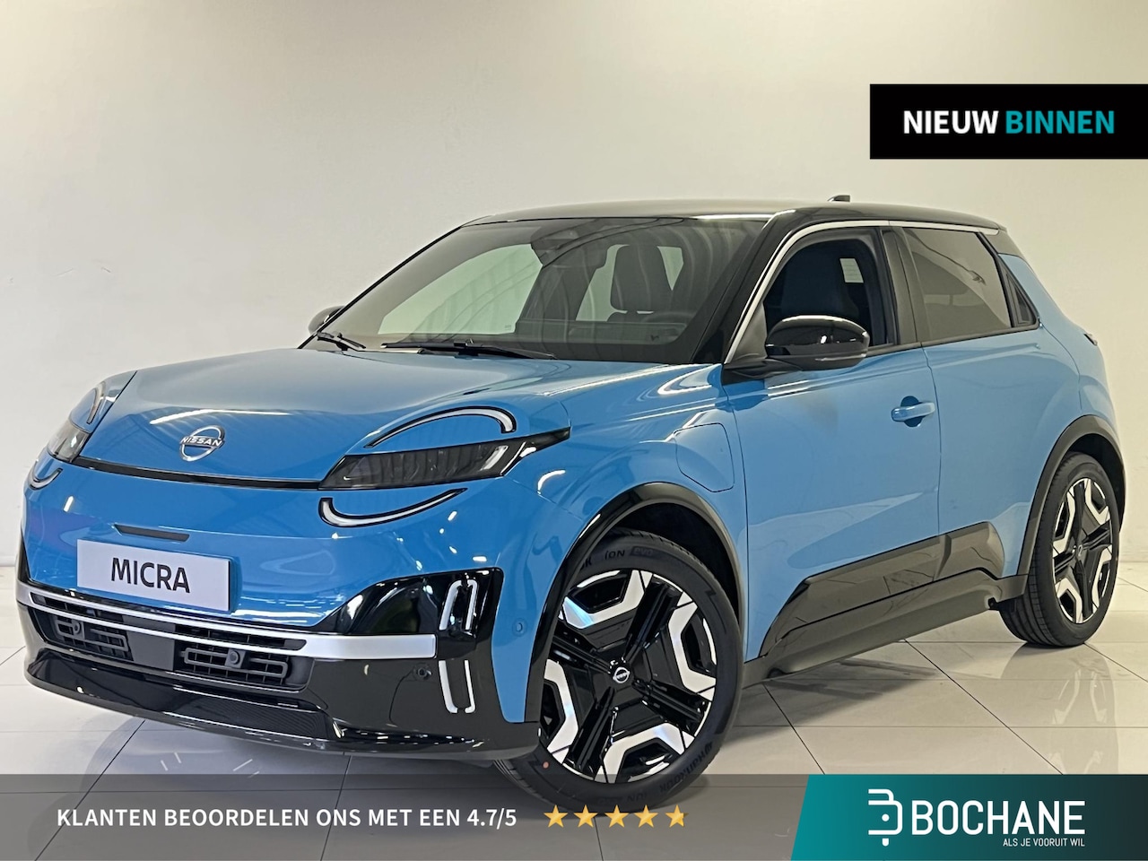 Nissan Micra - EVOLVE 52 kWh | DIRECT LEVERBAAR| 416KM BEREIK WLTP - AutoWereld.nl