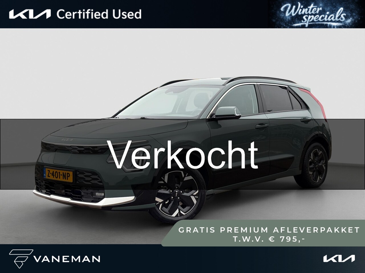 Kia Niro EV - Edition Advanced 64.8 kWh Navi | Camera | Cruise | Stoel & Stuurverwarming | Key-Less | Se - AutoWereld.nl