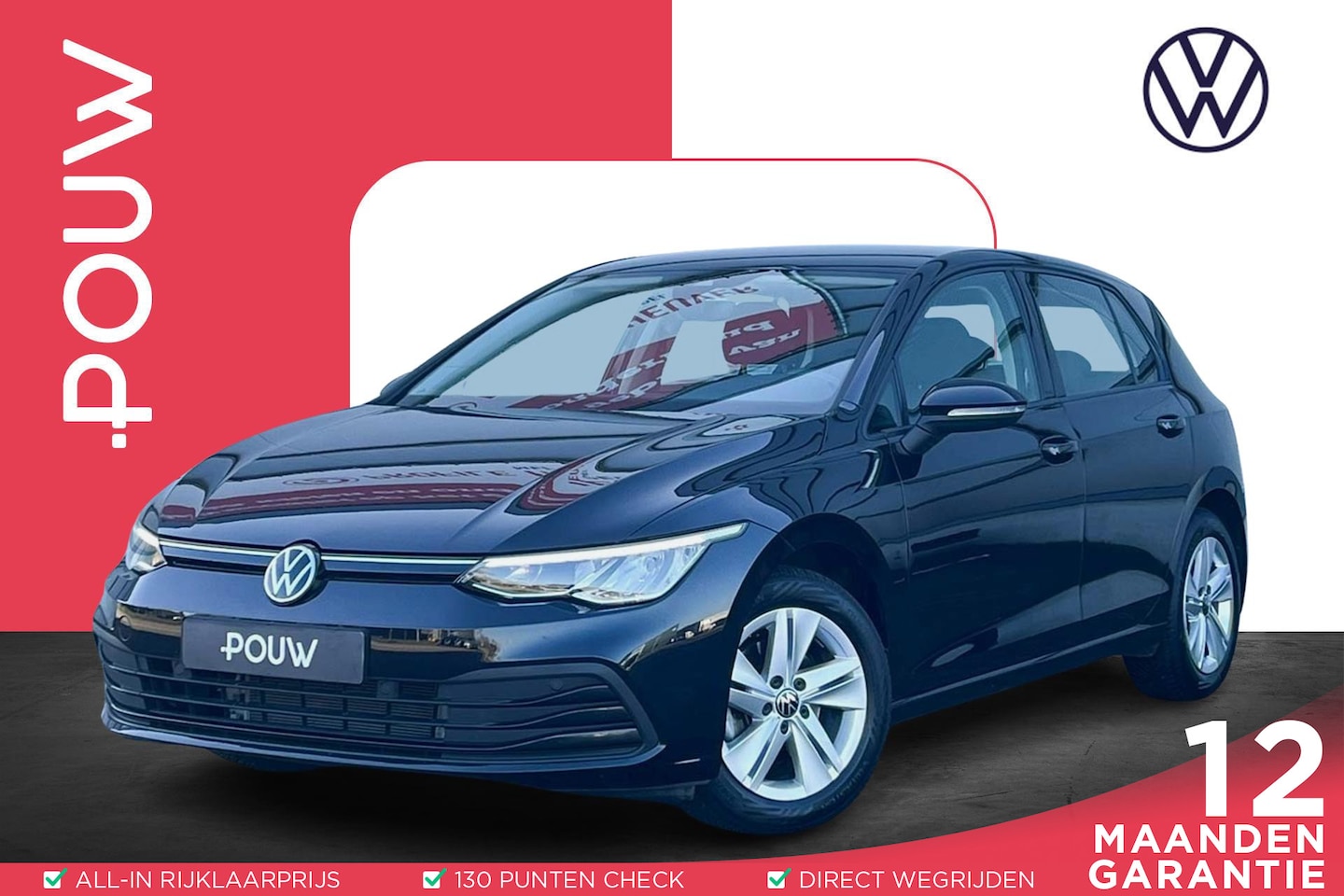 Volkswagen Golf - 1.0 TSI 110pk Life | Navigatie | App Connect | Camera - AutoWereld.nl