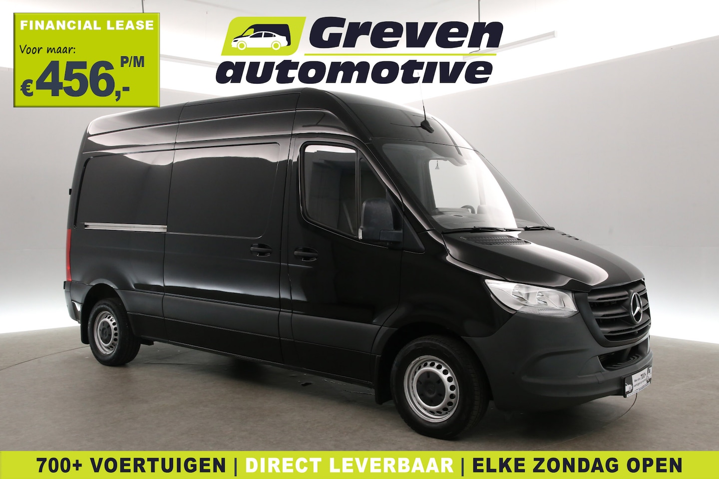 Mercedes-Benz Sprinter - 2.1 CDI L2H2 | Aut. | Airco | Cruise | 360° Camera | 3 Zits | Trekh. | Carplay | Navi - AutoWereld.nl
