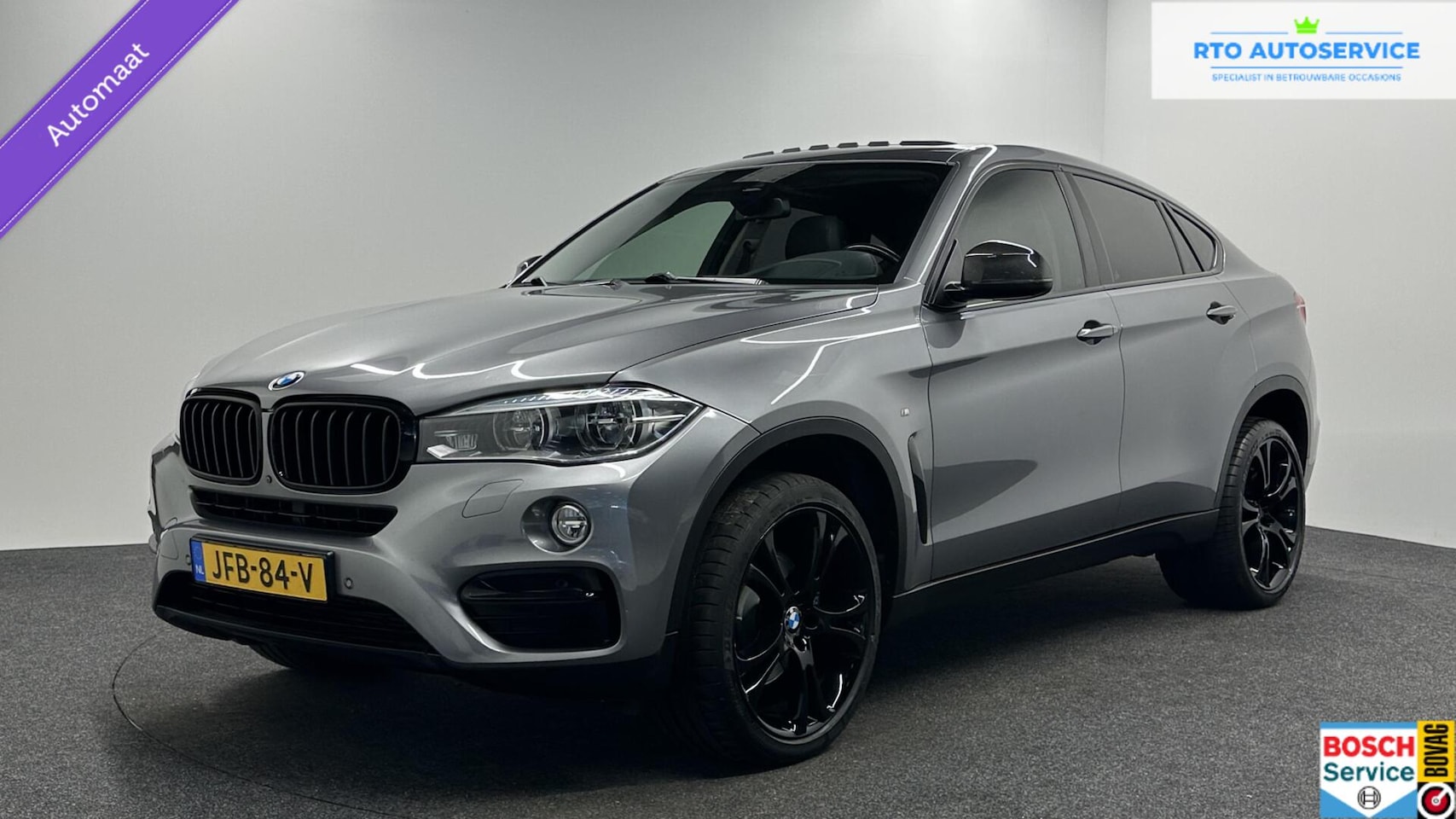BMW X6 - xDrive40d High Executive LEER NAVI CAMERA SCHUIF/OPENDAK. - AutoWereld.nl