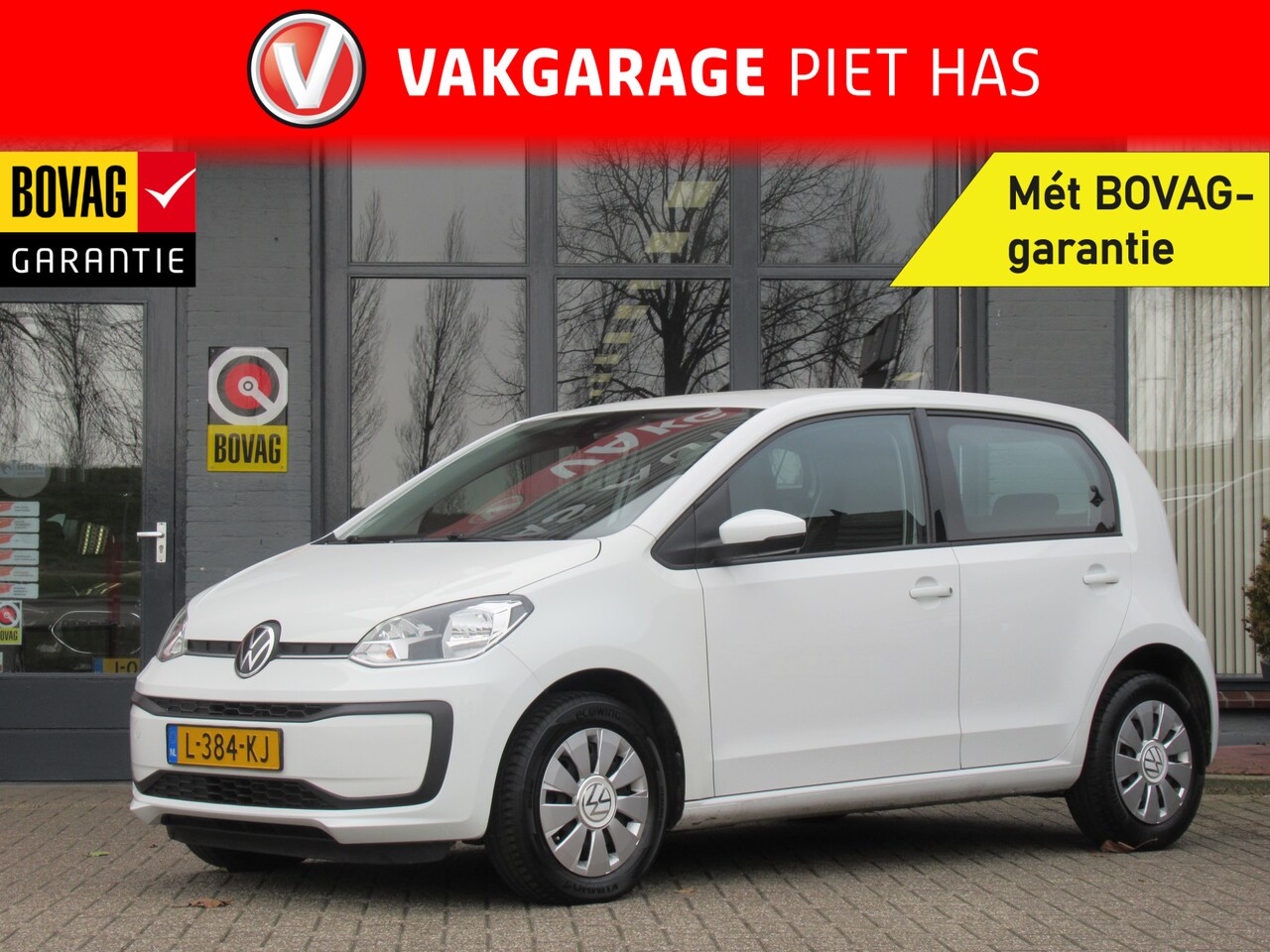 Volkswagen Up! - 1.0 | Airco | Bluetooth | LED Dagrijverlichting | Incl. BOVAG Garantie | 5-Deurs | - AutoWereld.nl