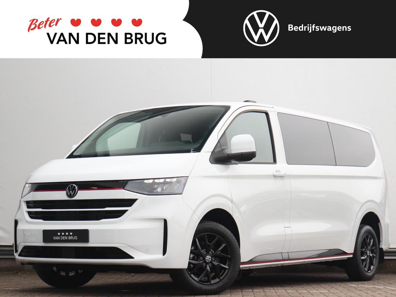 Volkswagen Transporter - 2.0 TDI 150pk L2H1 DSG Dubbele Cabine | Achteruitrijcamera | App Carplay/Android Auto | Vo - AutoWereld.nl