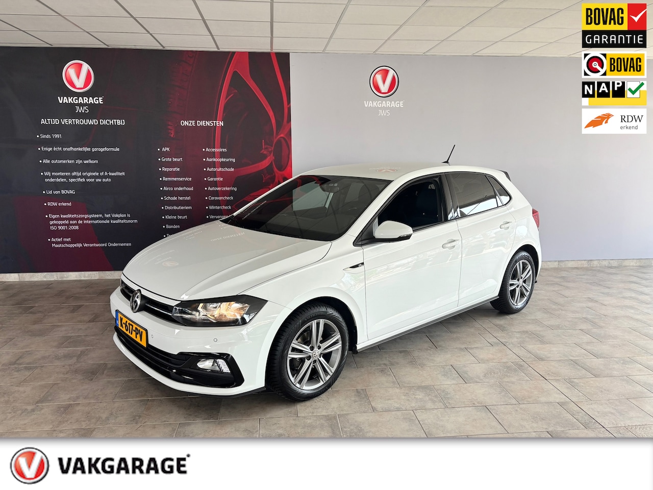 Volkswagen Polo - 1.0 TSI Highline Business R incl. afl. beurt en garantie. - AutoWereld.nl