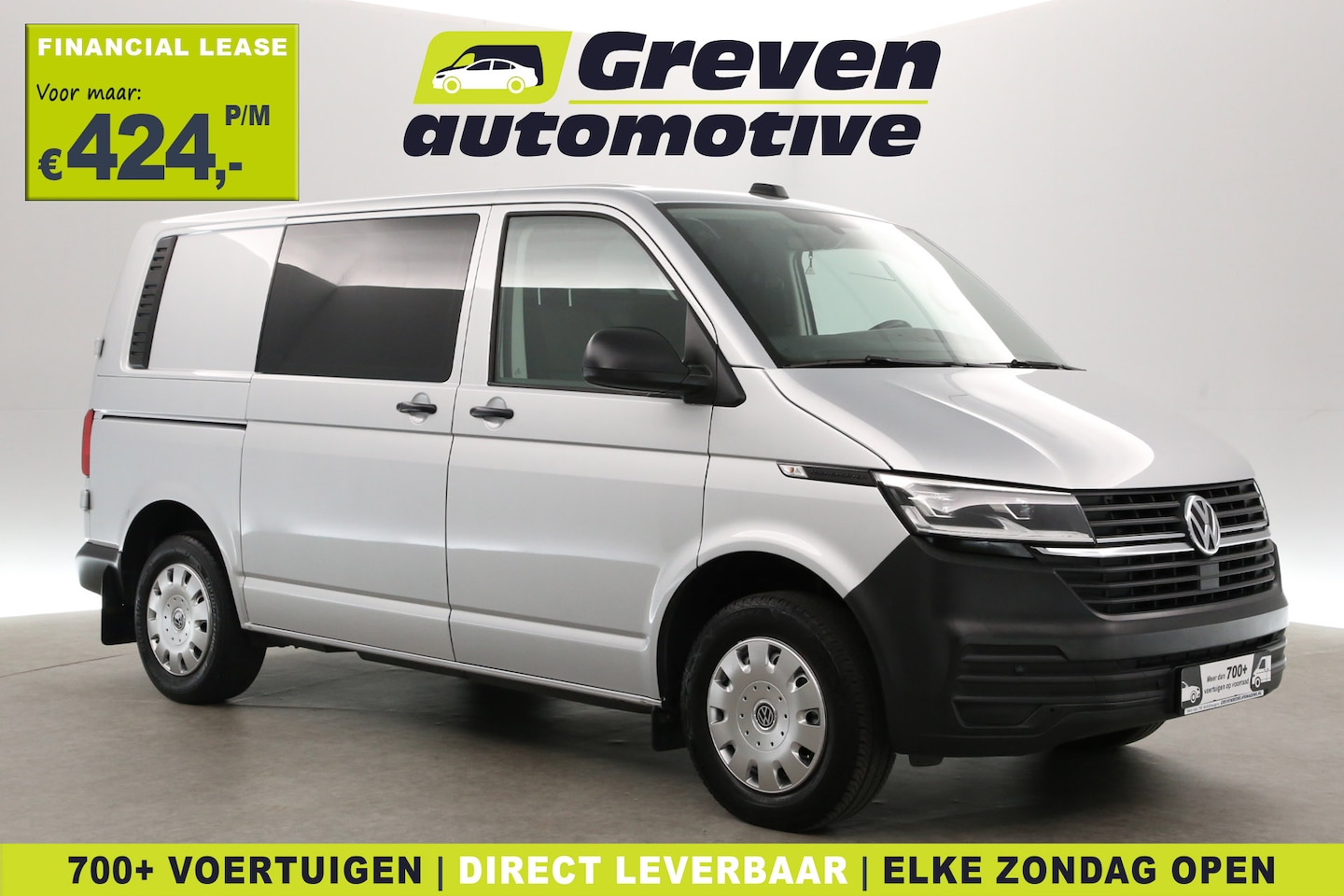 Volkswagen Transporter - T6.1 2.0 TDI 150PK L1H1 | Aut. | Airco | Adap. Cruise | Carplay | Parkeersens. | Stoelverw - AutoWereld.nl