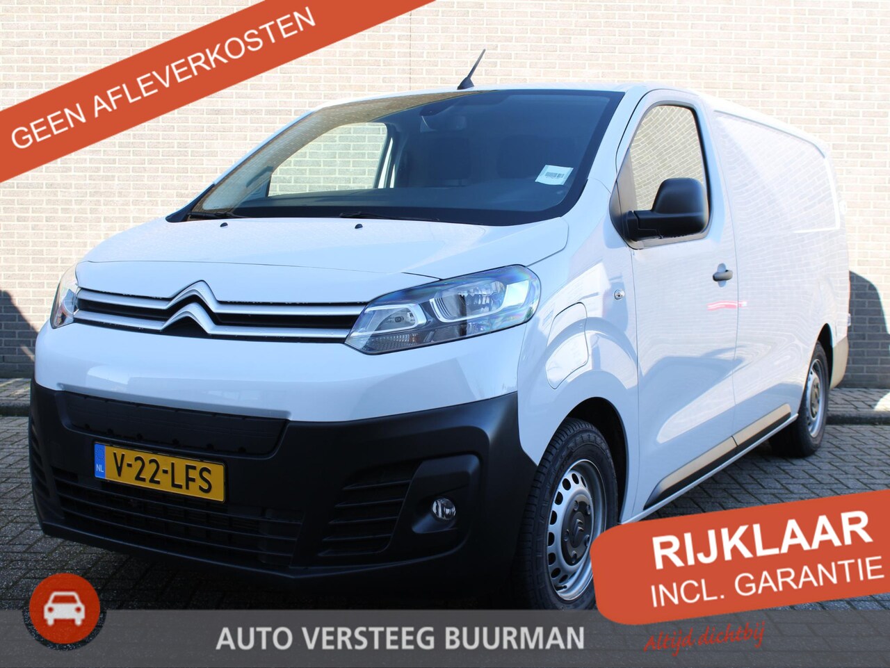 Citroën ë-Jumpy - L3 136 75 kWh Cruise control, Airco, Parkeersensoren, Mistlampen, Apple carplay/Android au - AutoWereld.nl