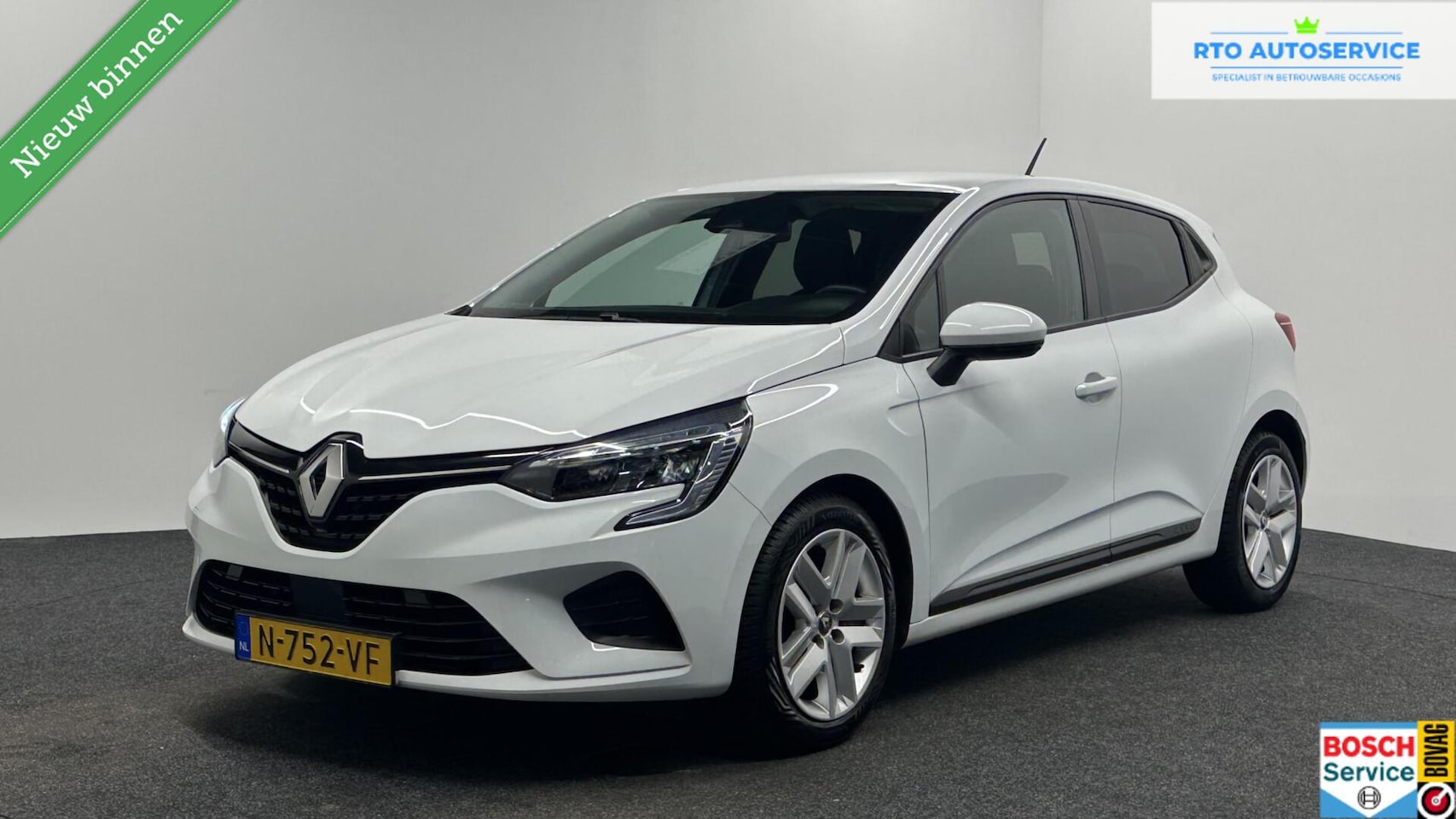 Renault Clio - 1.0 TCe Zen CRUISE CARPLAY DAB NAVIGATIE LED. - AutoWereld.nl