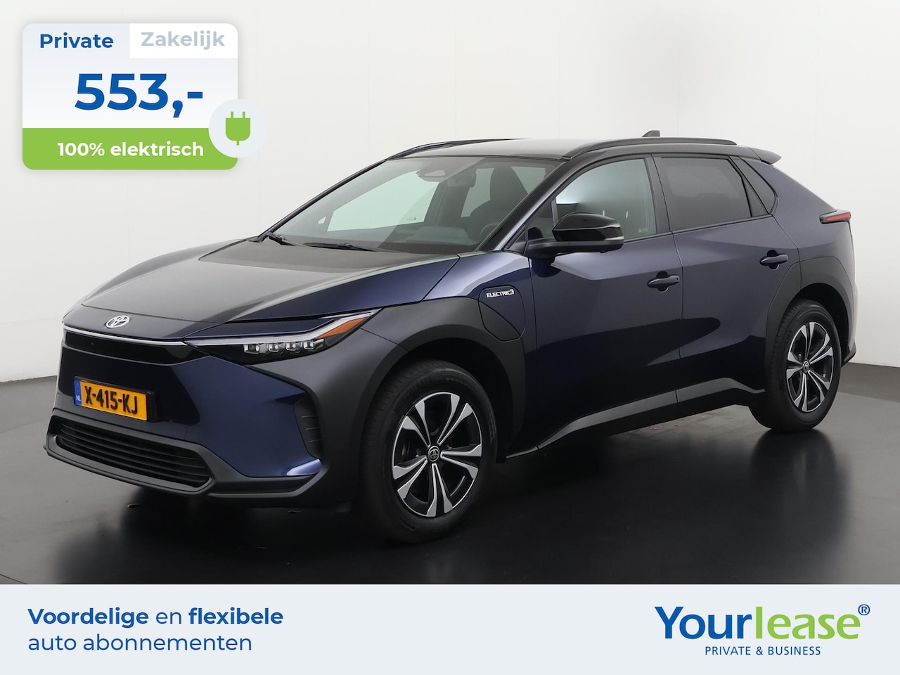 Toyota bZ4X - Dynamic 71 kWh | All-in 553,- Private Lease | Direct uit voorraad - AutoWereld.nl