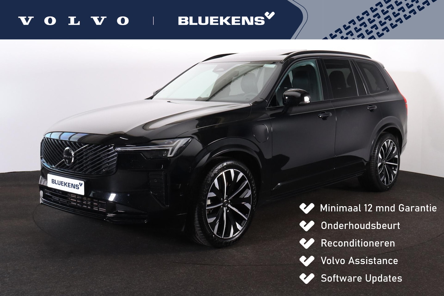 Volvo XC90 - T8 Recharge AWD Plus Dark - Luchtvering - Panorama/schuifdak - IntelliSafe Assist & Surrou - AutoWereld.nl