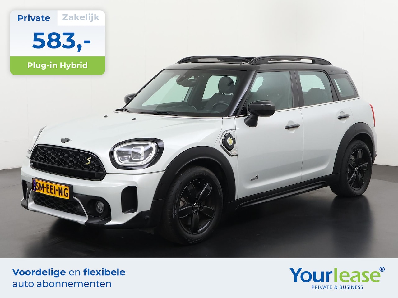 MINI Countryman - Mini Cooper S E ALL4 Northwood | All-in 583,- Private Lease | Direct uit voorraad - AutoWereld.nl