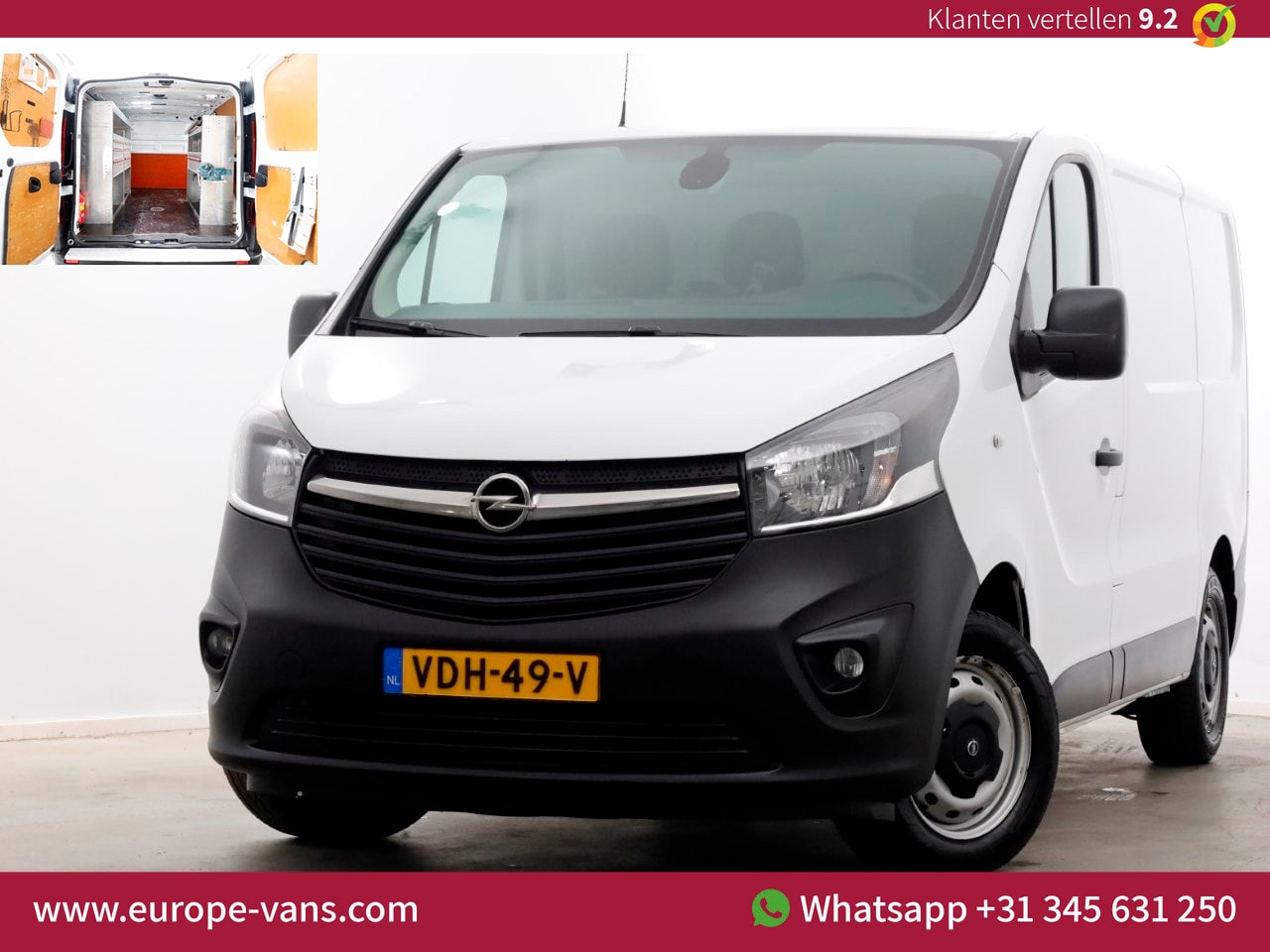 Opel Vivaro - 1.6 CDTI 125pk L1H1 Edition Airco/Navi/Camera 11-2019 - AutoWereld.nl