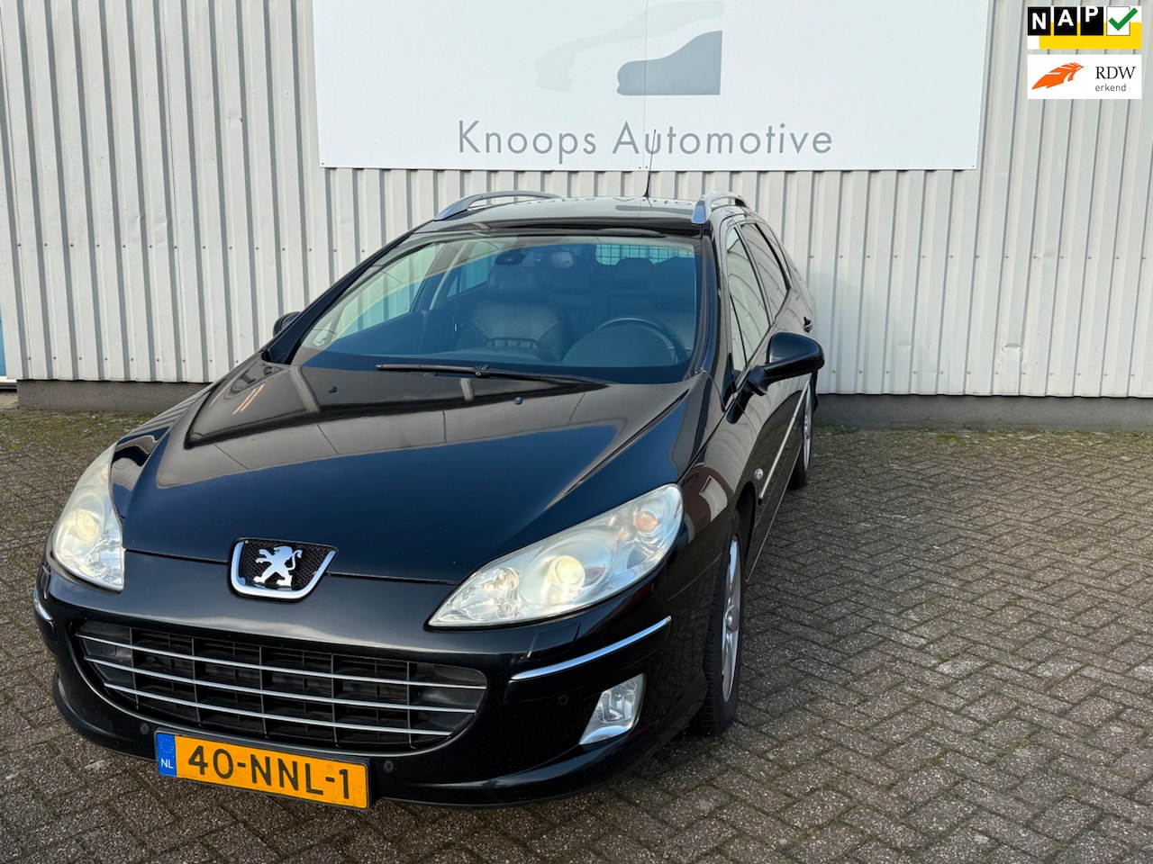 Peugeot 407 SW - 2.0 Blue Lease Executive Panodak,Leer - AutoWereld.nl