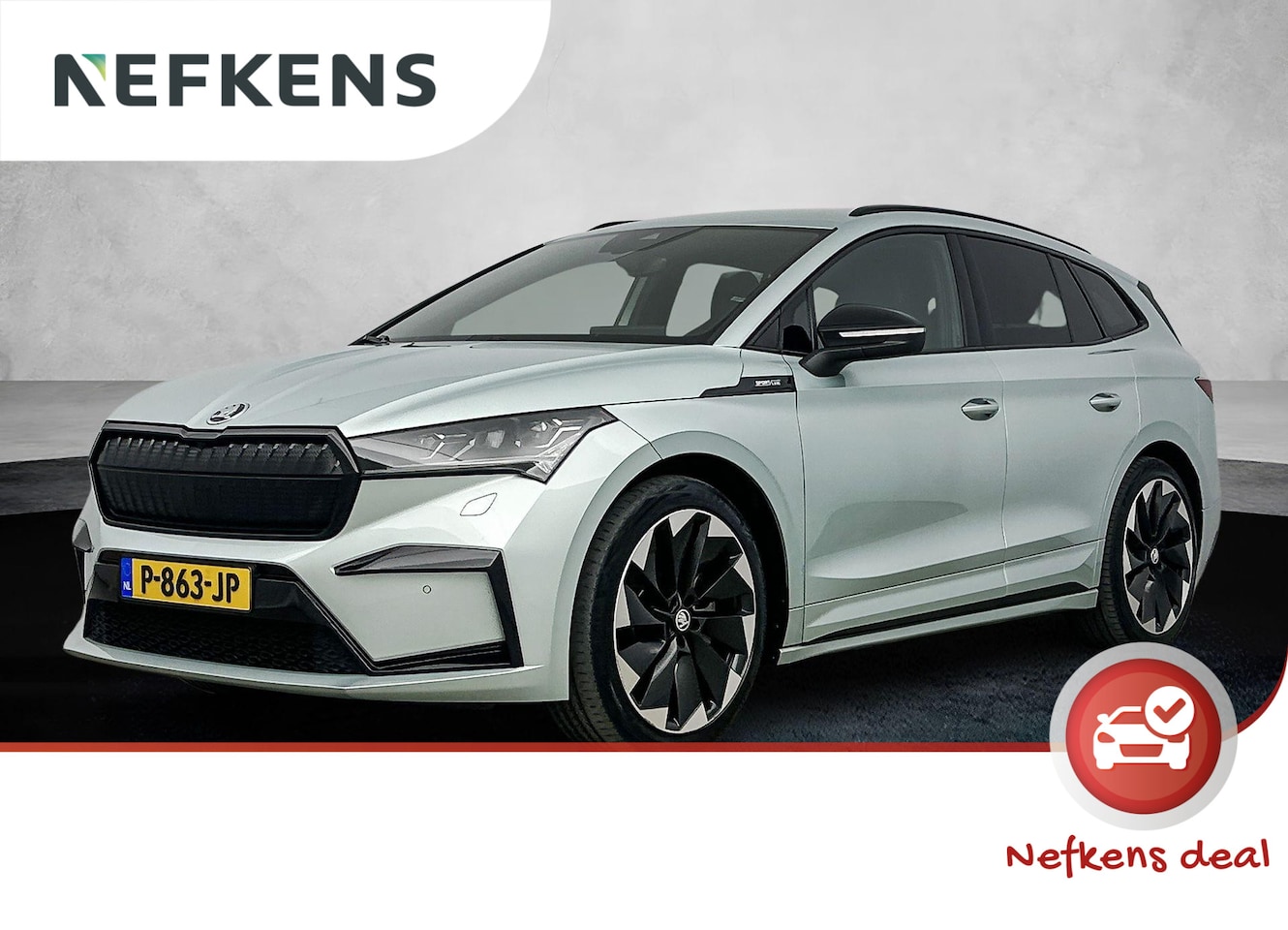 Skoda Enyaq iV - 80 Sportline | Stoel en Stuurverwarming | Navigatie | CarPlay | Camera | Adaptieve Cruise - AutoWereld.nl
