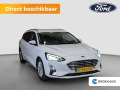 Ford Focus Wagon - 1.0 155pk Titanium X Business | 100% dealer o.h. | LED-koplampen | Trekhaak uitklapbaar |
