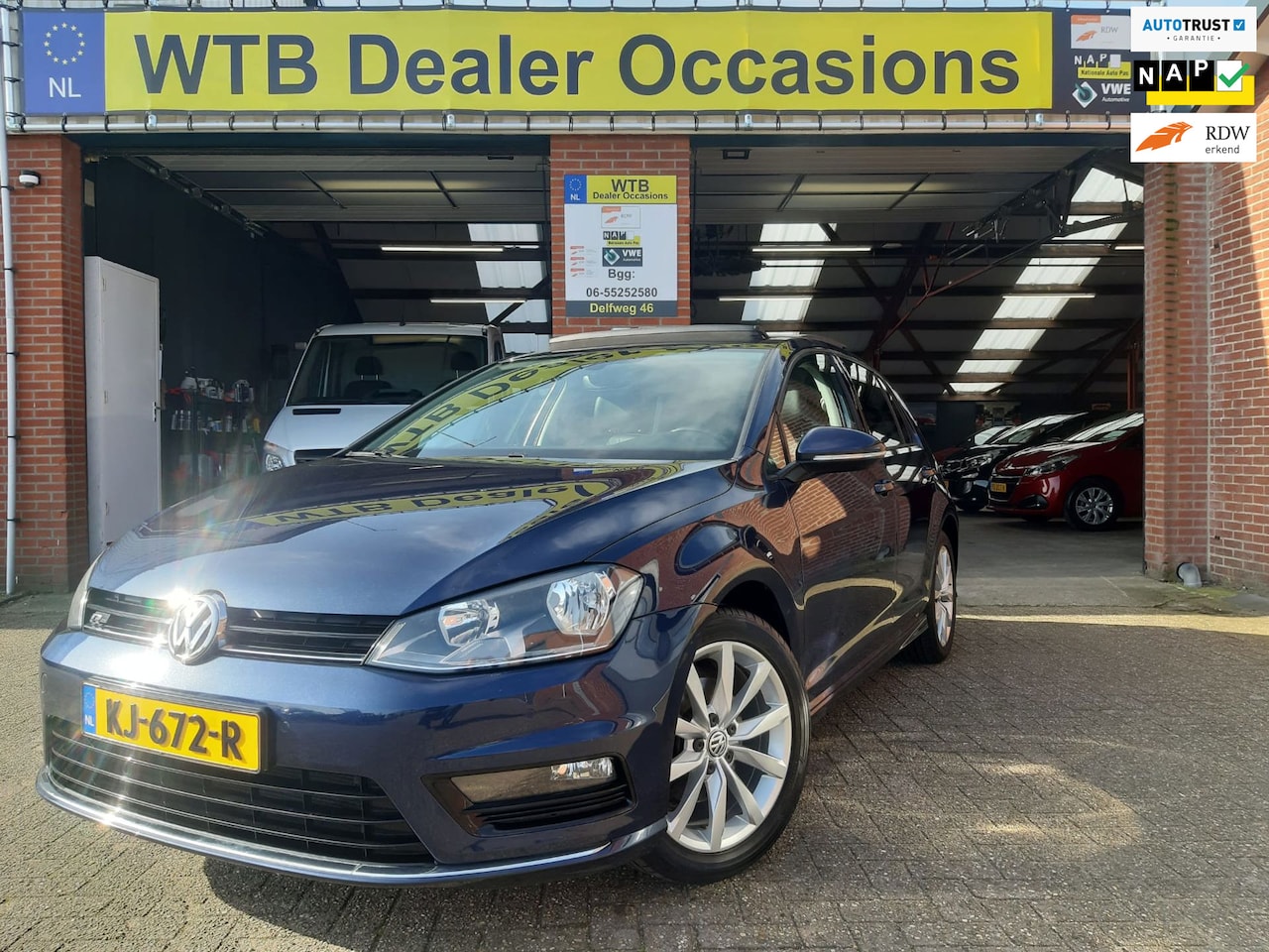 Volkswagen Golf - 1.4 TSI , R-Line pakket, Schuif-Panorama dak, Navigatie, BTW auto, 1e Eigenaar, Dealer ond - AutoWereld.nl