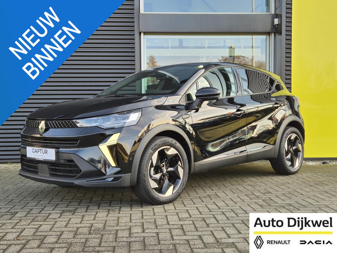 Renault Captur - 1.3 mild hybrid EDC AUTOMAAT 160 techno Camera, Stoel/Stuur verwarming, Navigatie, Apple/A - AutoWereld.nl