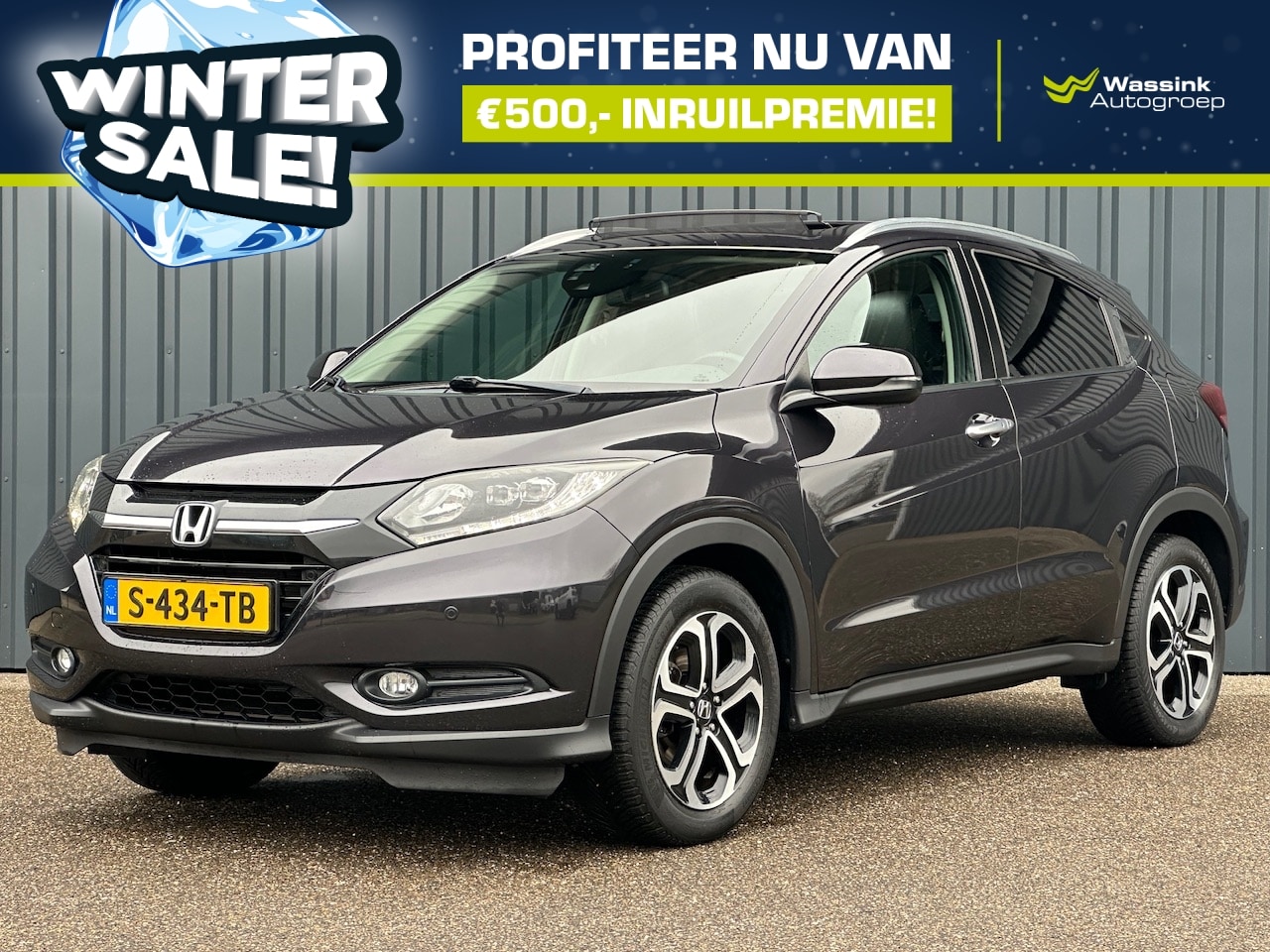 Honda HR-V - 1.5 i-VTEC 130pk Automaat Executive WINTERSALE | Stoelverwarming | Parkeer Sensoren | Crui - AutoWereld.nl