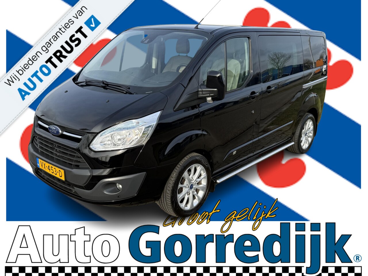Ford Transit Custom - 270 2.2 TDCI L1H1 Anniversary Edition DC 270 2.2 TDCI L1H1 Anniversary Edition DC 5 PERS. LEER,LMV,NAVI,TRREKHAAK - AutoWereld.nl