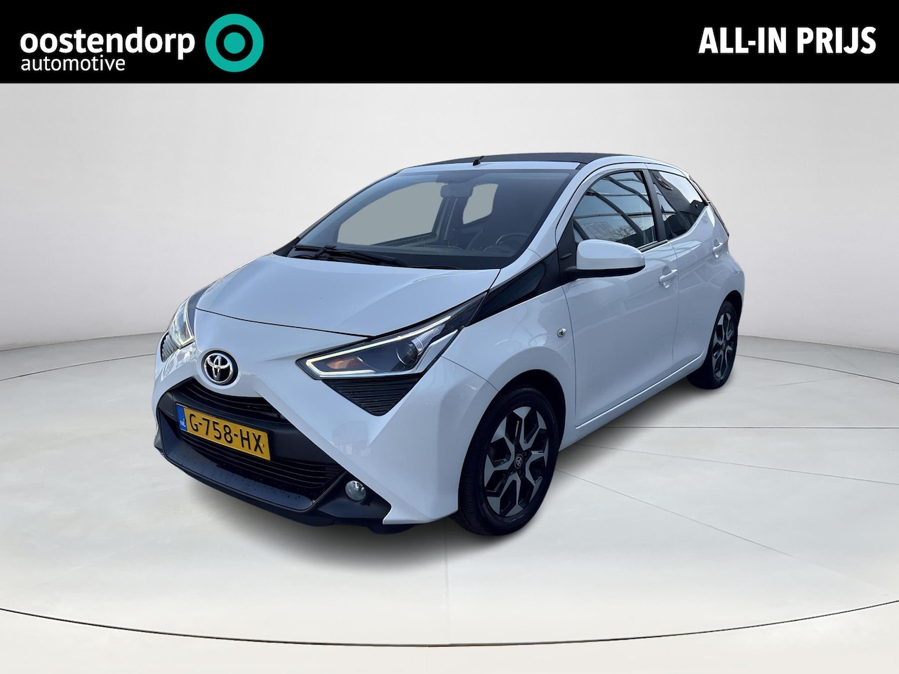 Toyota Aygo - 1.0 VVT-i x-cite **CABRIO/ CLIMATE CONTROL/ AUTOMATISCHE VERLICHTING** - AutoWereld.nl