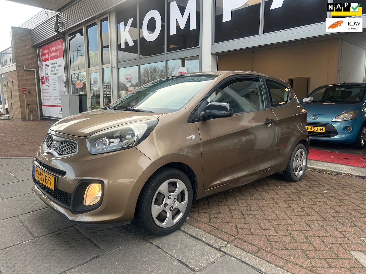 Kia Picanto - 1.0 CVVT |ORG.NL|1EIG.|NAP|APK|ONDERHOUDSBOEKJES|3DEURS - AutoWereld.nl