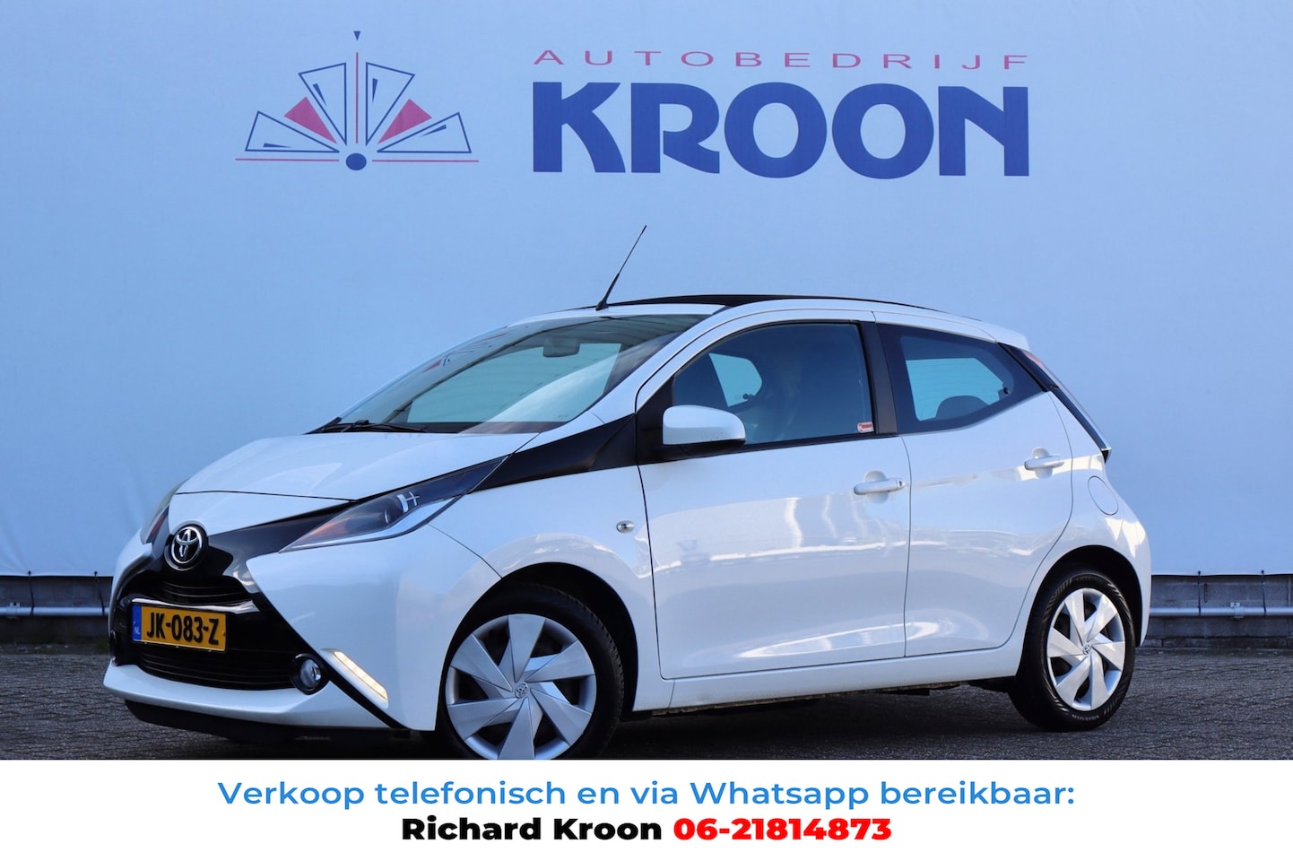 Toyota Aygo - 1.0 VVT-i x-wave|Cabrio Schuifdak|Airco| All season I Cruise controle - AutoWereld.nl
