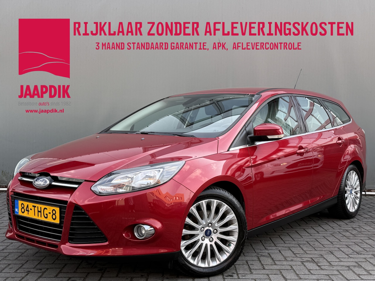 Ford Focus Wagon - BWJ 2012 1.6 150 PK EcoBoost Titanium TREKHAAK | VOORRUIT VERW. | NAVI | CLIMA | CRUISE | - AutoWereld.nl