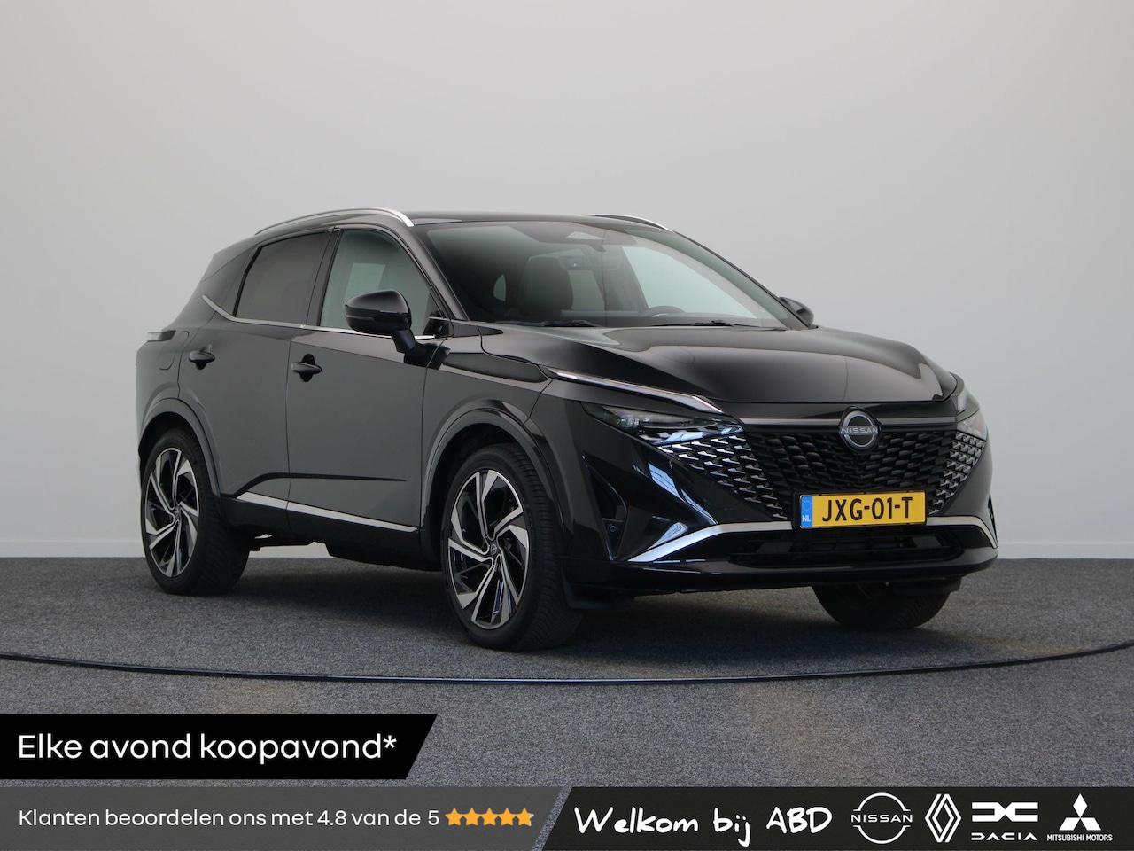 Nissan Qashqai - 1.3 MHEV Xtronic Tekna Plus | Panorma dak | Lederen bekleding | BOSE audio | Rondomzicht c - AutoWereld.nl