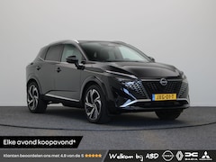 Nissan Qashqai - 158pk MHEV Xtronic Tekna Plus | Panorma dak | Lederen bekleding | BOSE audio | Rondomzicht