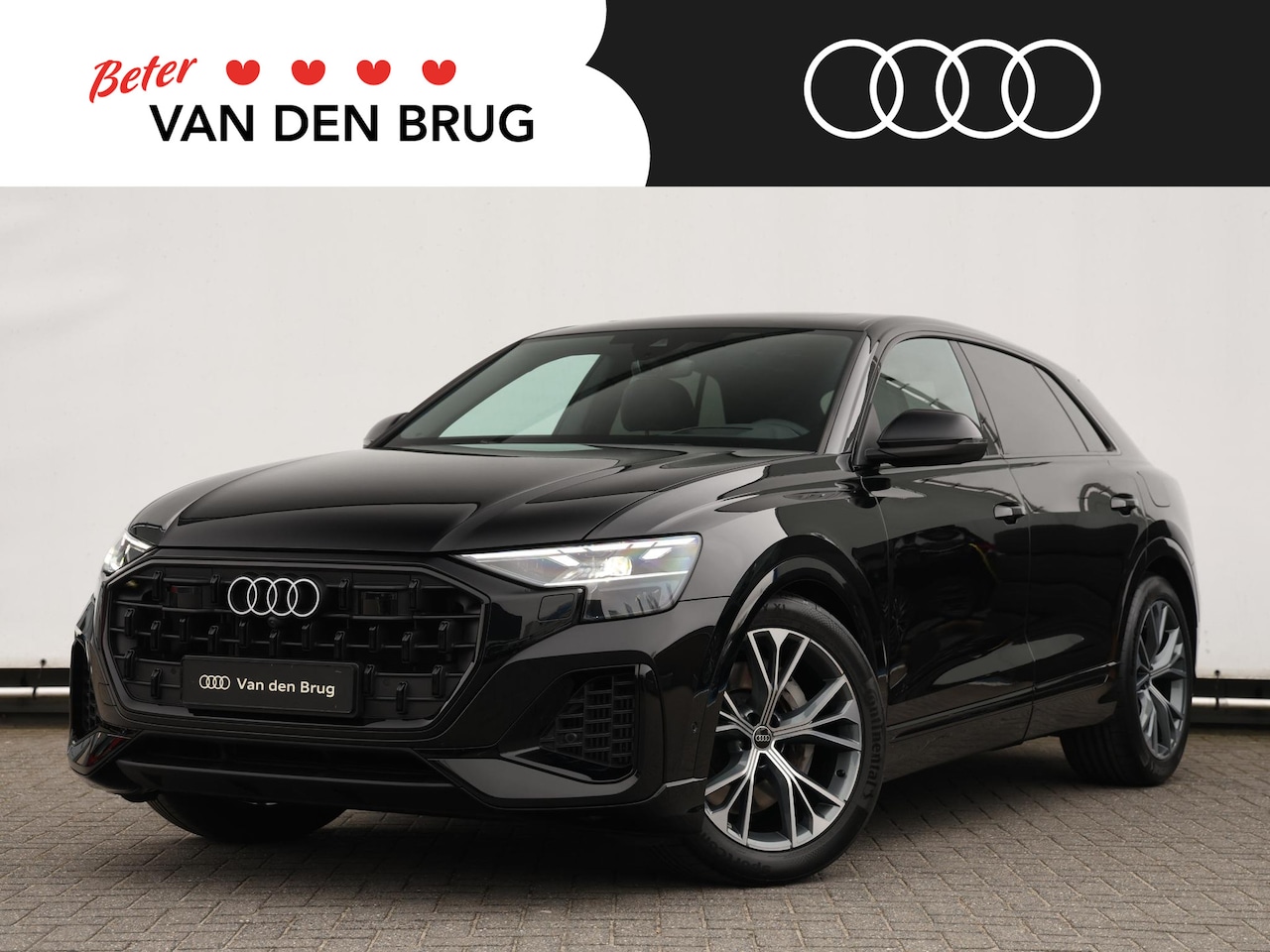 Audi Q8 - 55 TFSI e quattro Pro Line S | HUD | Stuurverwarming | Leder | Elektr. verstelbare voorsto - AutoWereld.nl