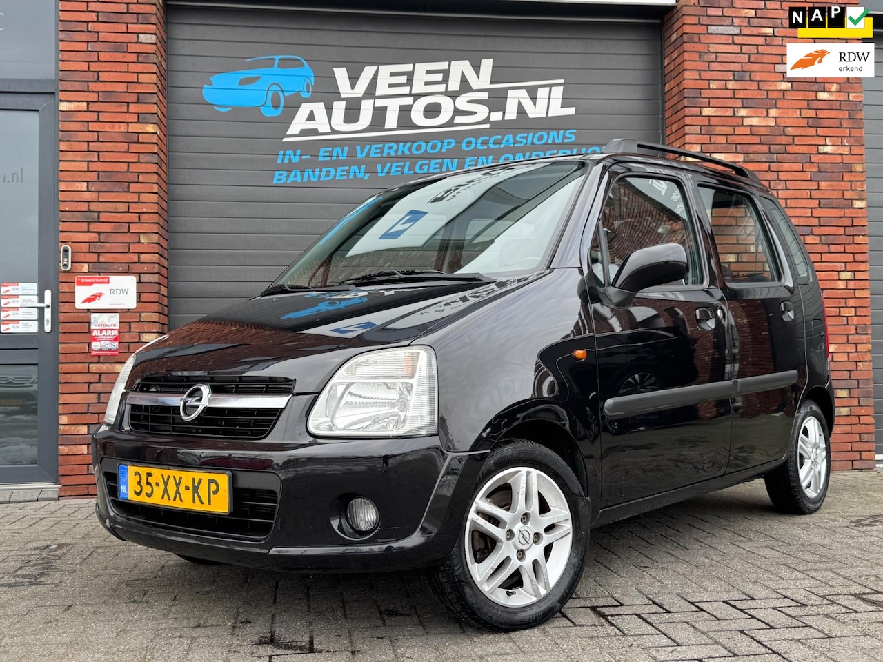 Opel Agila - 1.2-16V Maxx 56.413KM NAP Hoge Instap Trekhaak - AutoWereld.nl
