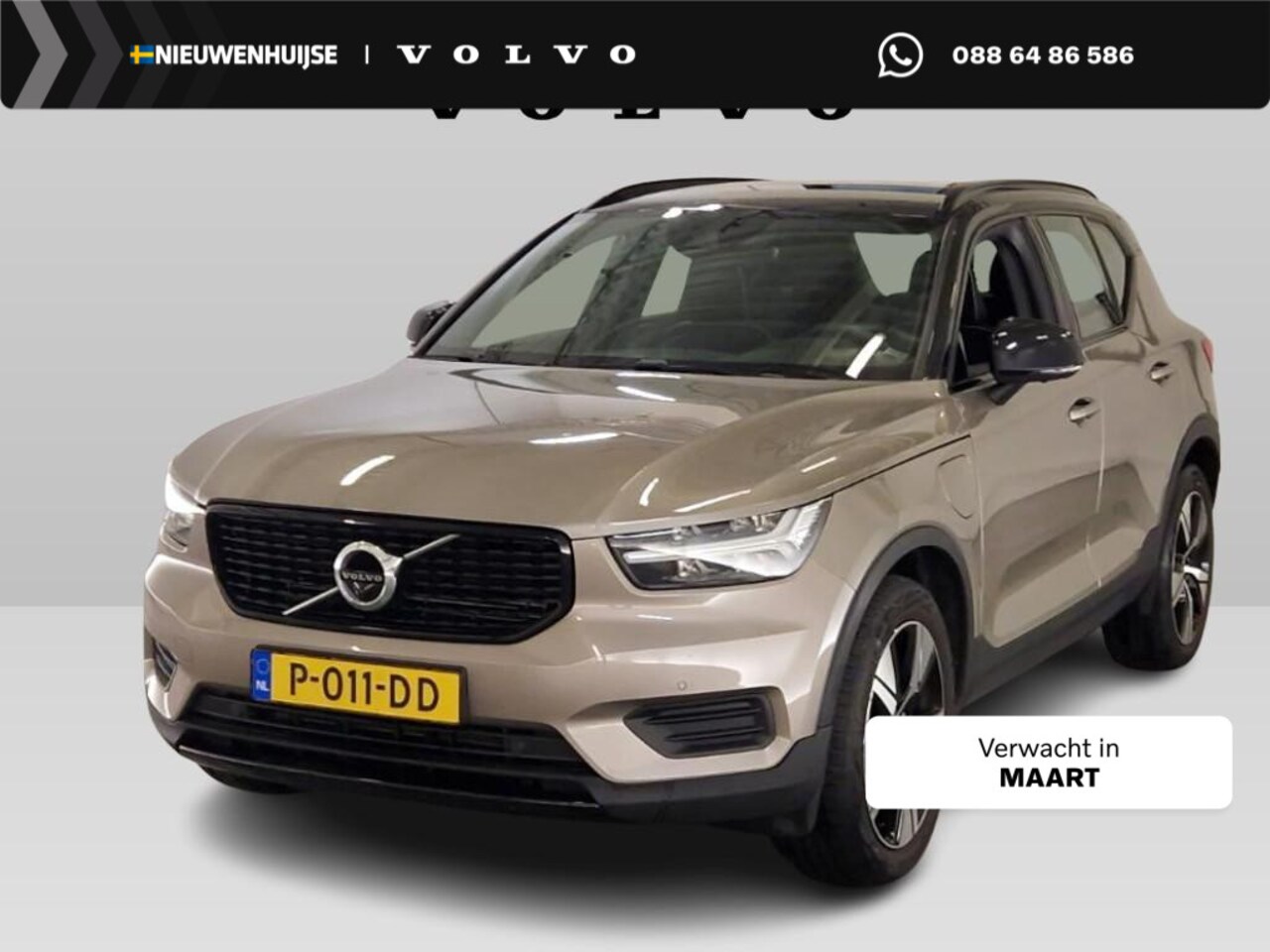 Volvo XC40 - 1.5 T4 Recharge R-Design | Trekhaak | 360º Camera | Adaptieve cruise | Stoel/stuurverwarmi - AutoWereld.nl