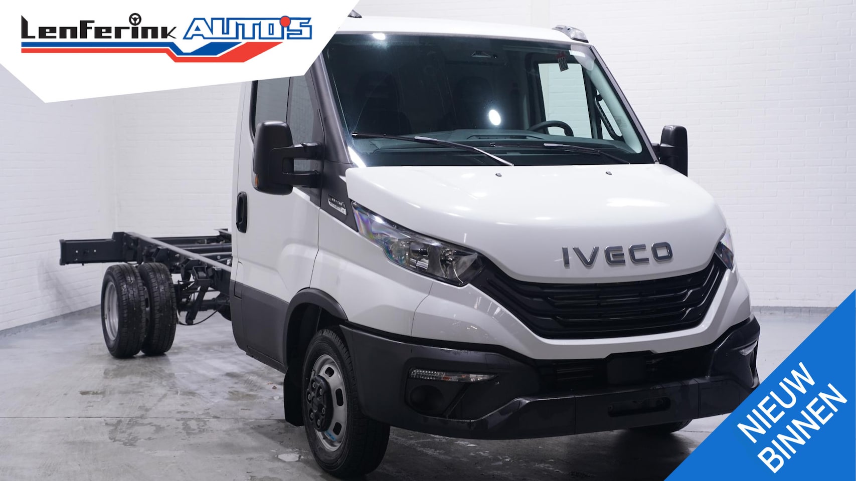Iveco Daily - 35C14 140 pk Automaat Chassis Nieuw Apple Carplay, Dubbel lucht achter, Airco ECC, Cruise, - AutoWereld.nl