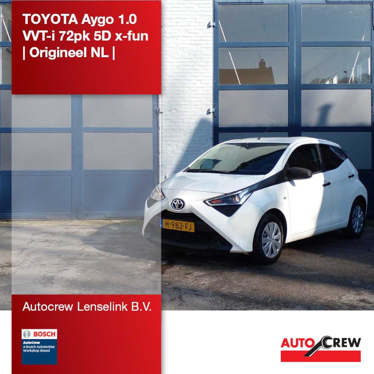 Toyota Aygo - 1.0 VVT-i 72pk 5D x-fun | Origineel NL | - AutoWereld.nl