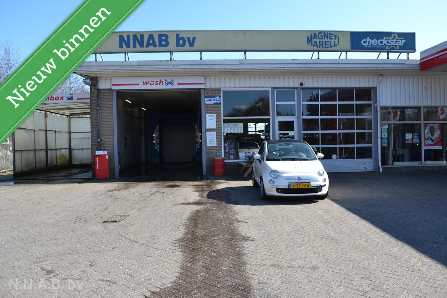 Fiat 500 - Turbo Lounge, Parelmoer wit, Leer, - AutoWereld.nl