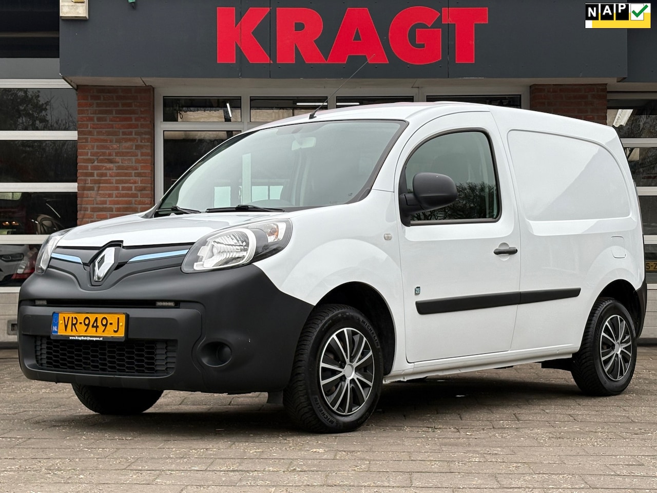 Renault Kangoo Express - 44kW|100% ELEKTRISCH|KOOPACCU|NAP|MARGE|airco|cruise|bluetooth|elektrisch pakket - AutoWereld.nl