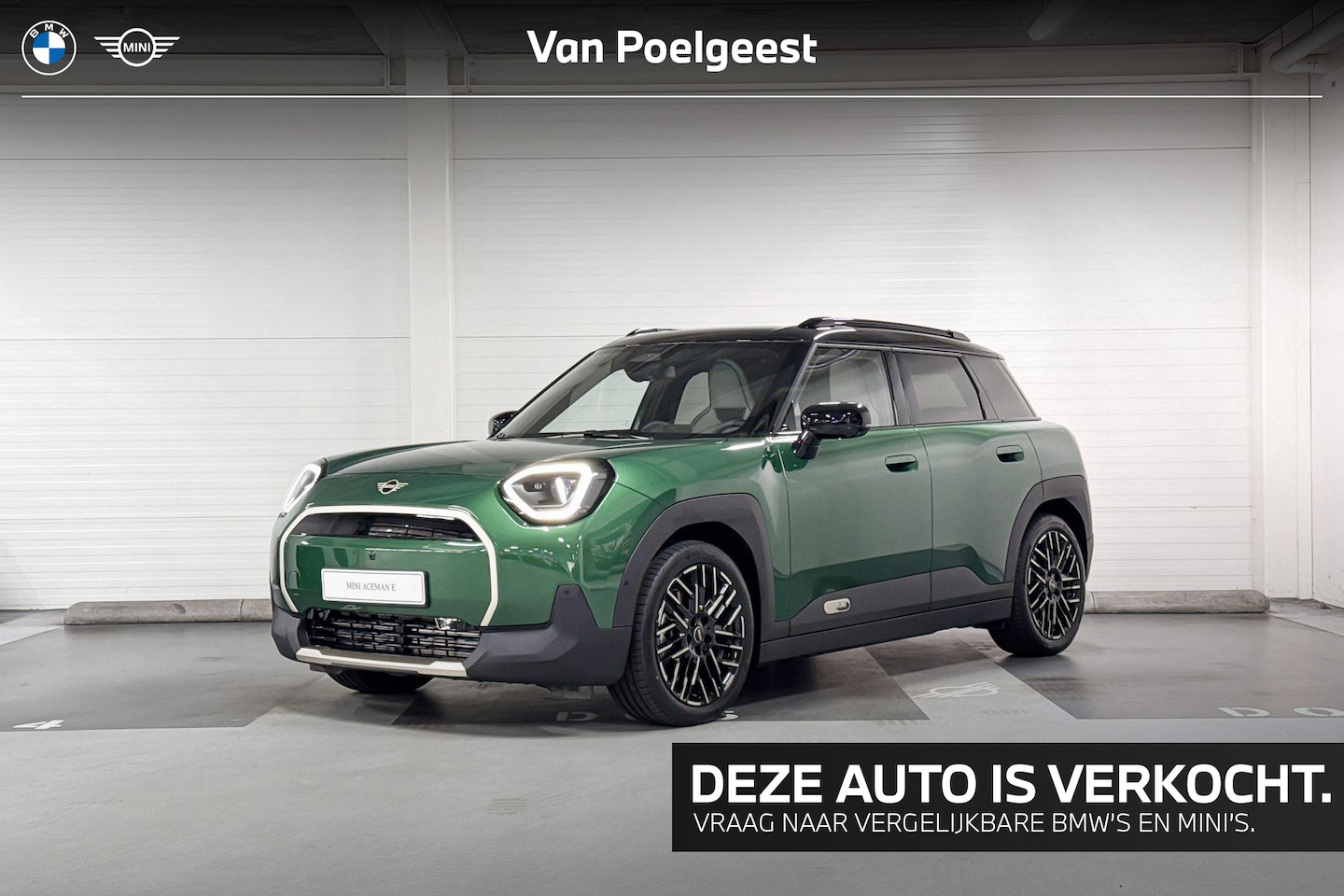 MINI Aceman - E | Favoured Uitvoering | Pakket L | 18" Night Flash Spoke 2-tone - AutoWereld.nl