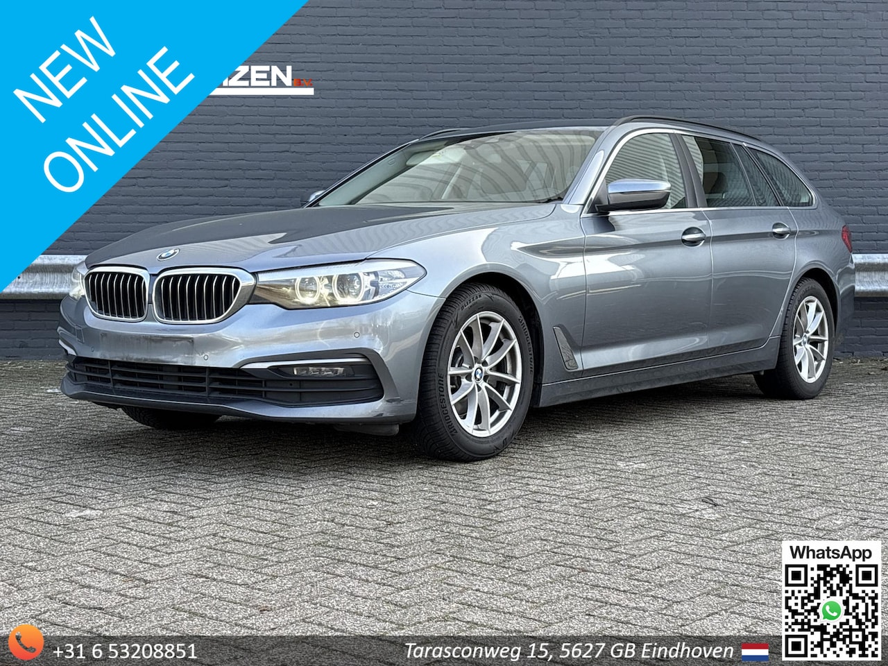 BMW 5-serie Touring - 518d Corporate High Executive | € 13.800,- NETTO! | Automaat | Leder | Navi | PDC | Cruis - AutoWereld.nl