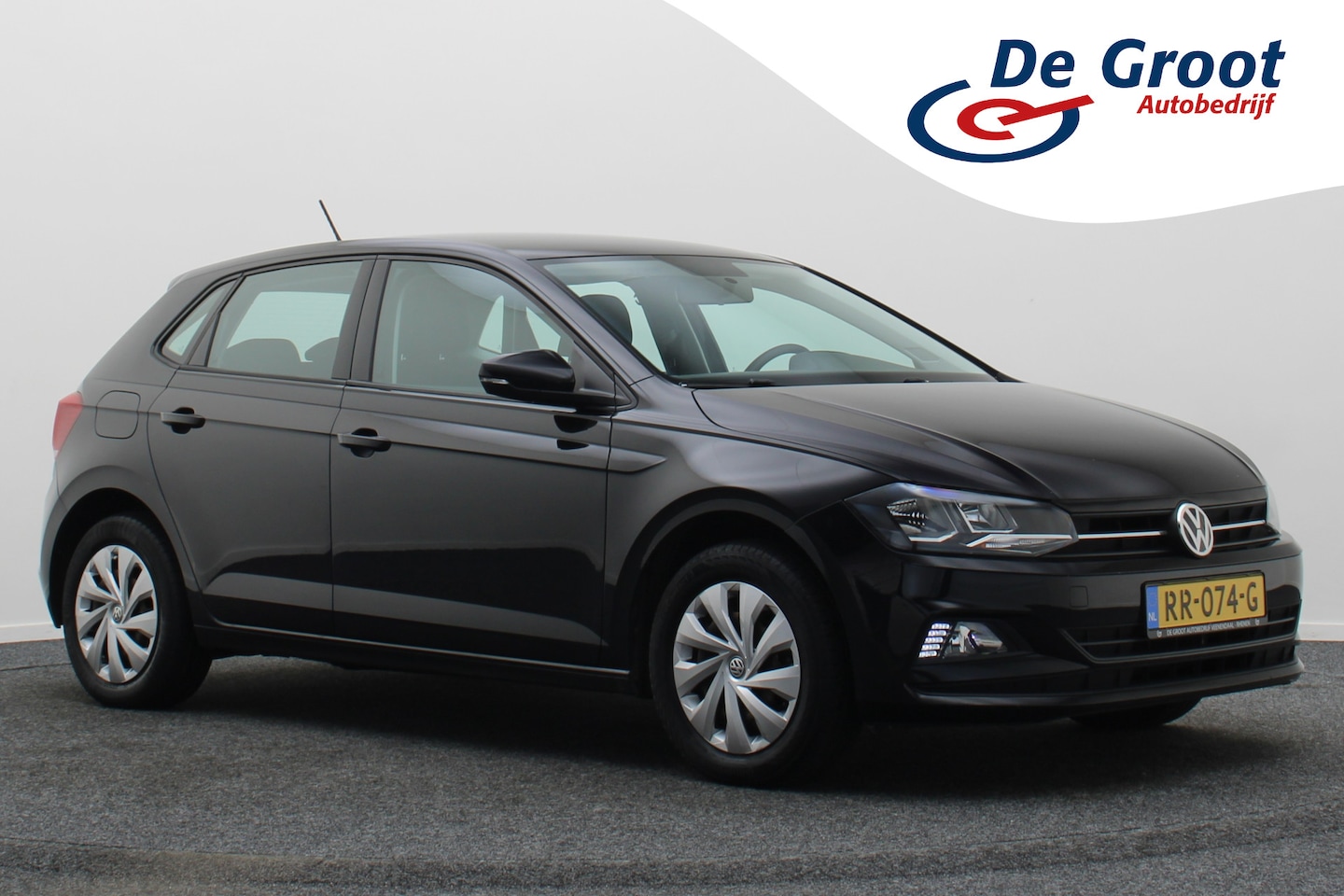 Volkswagen Polo - 1.0 MPI Comfortline Airco, Cruise, Bluetooth, Elektrische Pakket, Front Assist, Radio - AutoWereld.nl