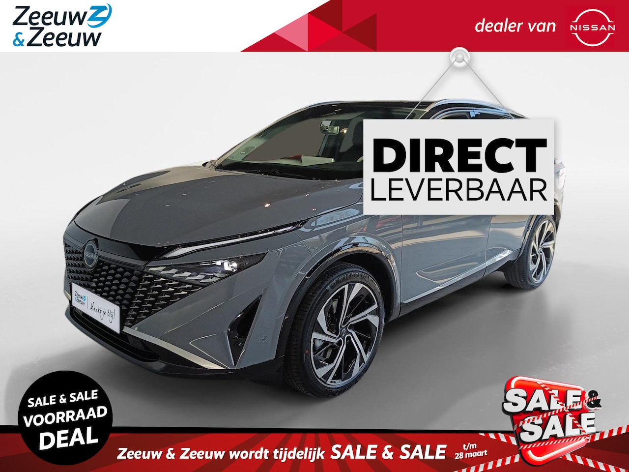 Nissan Qashqai - 1.5 e-Power Tekna Plus |360grd Camera|Navigatie|Pro-pilot|Stoelgeheugen|Bose audio|Nappa l - AutoWereld.nl