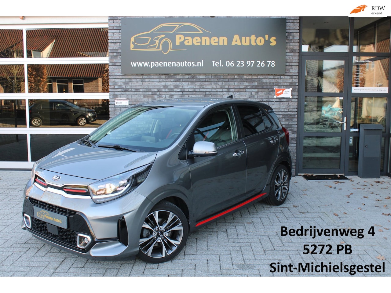 Kia Picanto - 1.0 DPI GT-Line 1.0 DPi GT-Line, camera, navi, cruise, Keyless, stoel/stuur verw, VOL!! - AutoWereld.nl