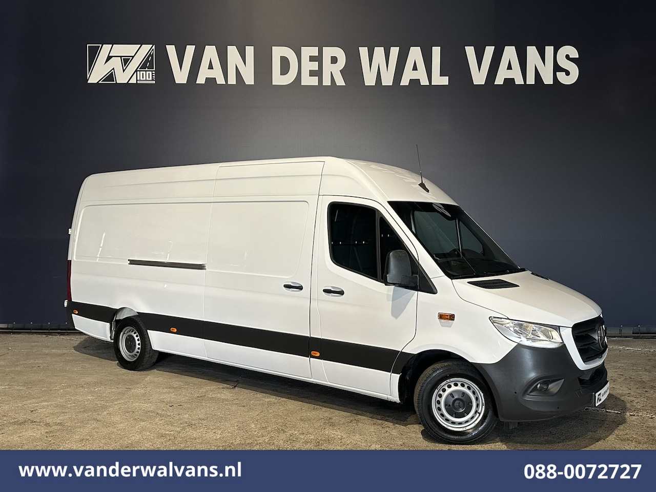 Mercedes-Benz Sprinter - 316 CDI 164pk L3H2 Euro6 Airco | 360 Graden Camera | Navigatie | Apple Carplay | Chauffeur - AutoWereld.nl