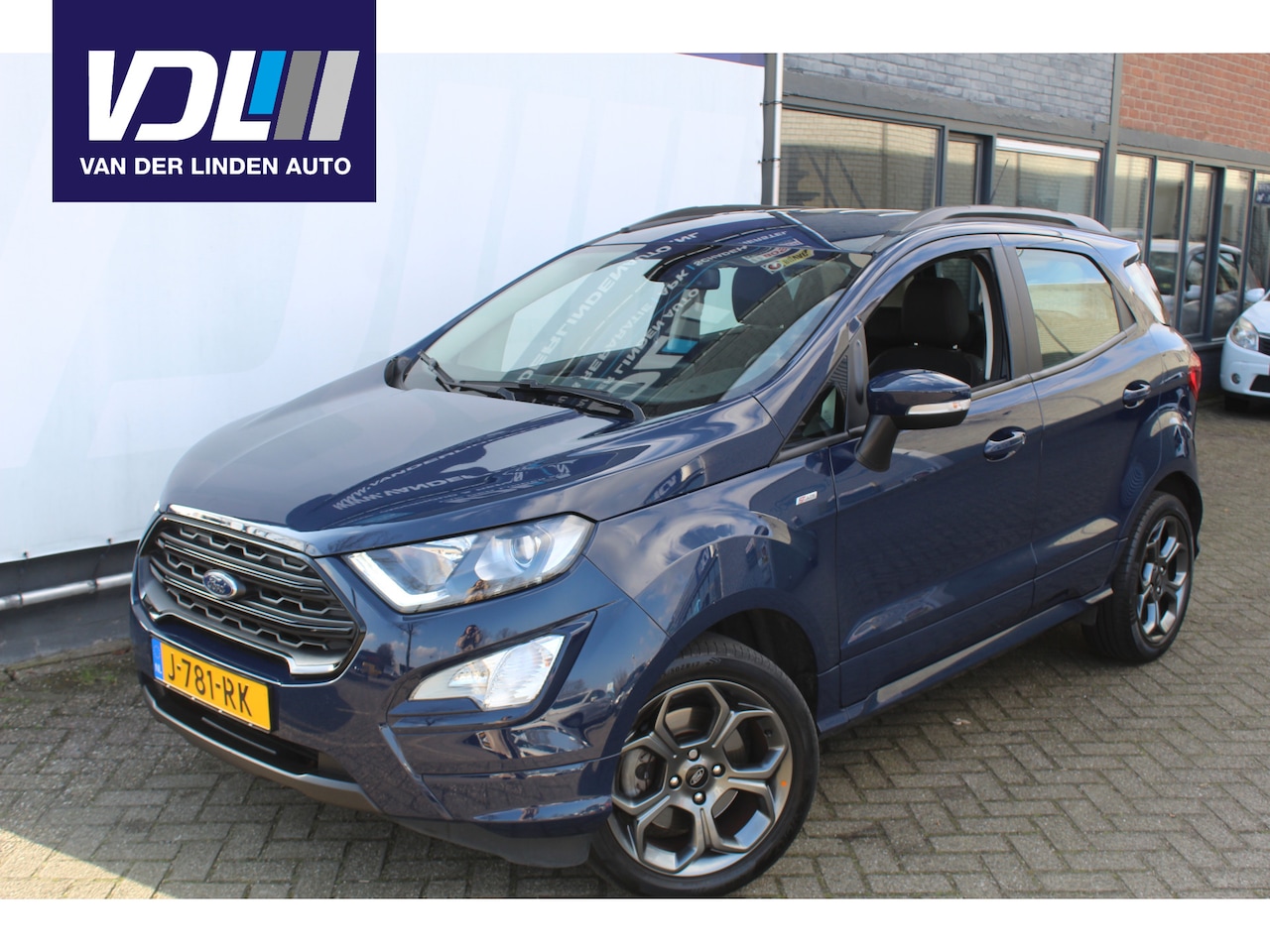 Ford EcoSport - 1.0 EcoBoost ST-Line Black Trekhaak l LM velgen l Airco l Navigatie l Cruise control - AutoWereld.nl