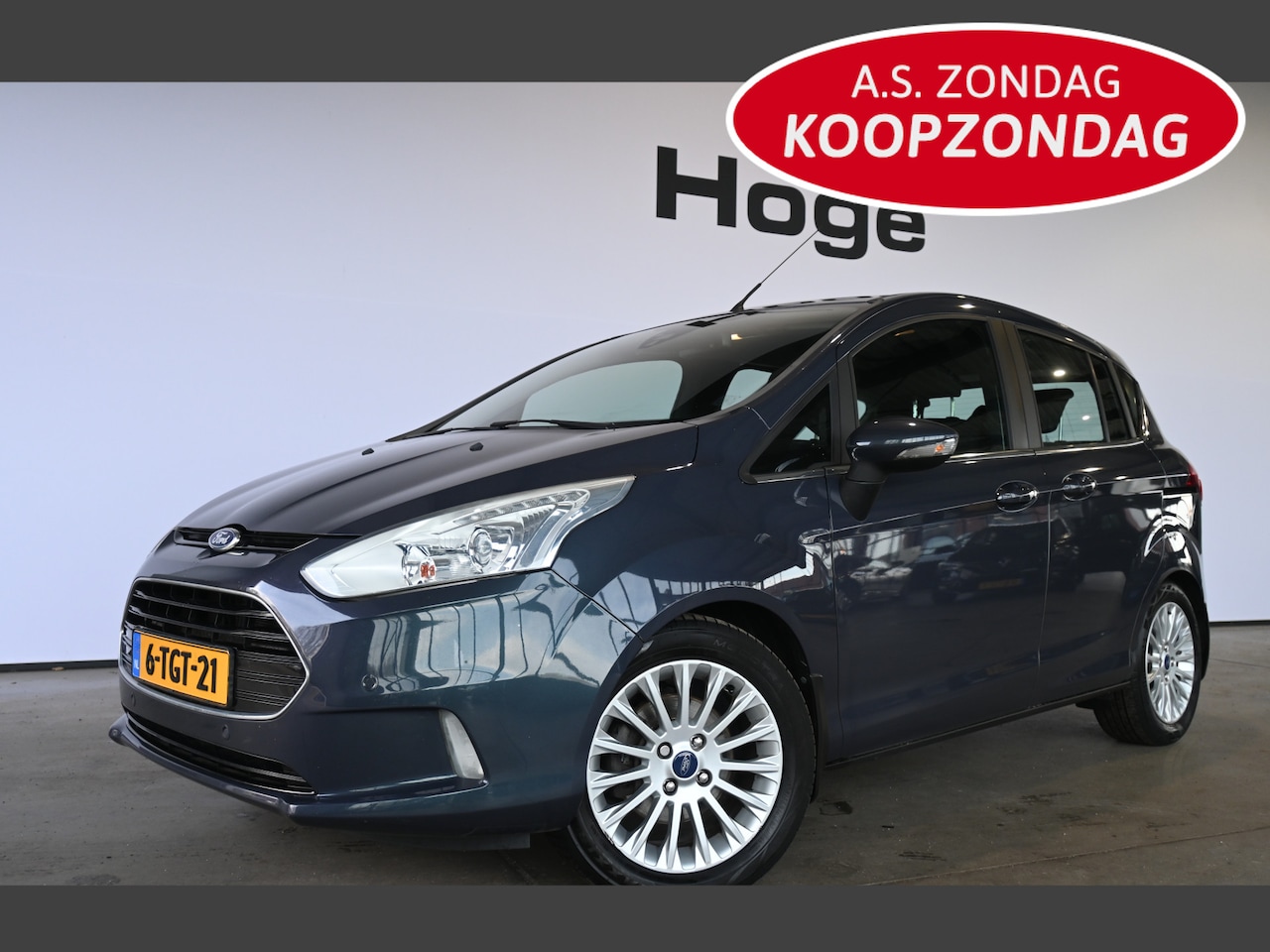 Ford B-Max - 1.0 EcoBoost Titanium Clima Navigatie Cruise Control Goed Onderhouden! Inruil Mogelijk! - AutoWereld.nl