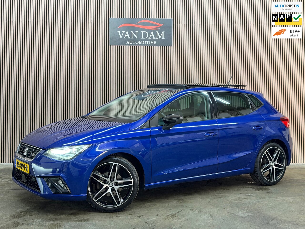 SEAT Ibiza - 1.0 TSI FR Business Intense 2019 NAP PANO LED FULL - AutoWereld.nl